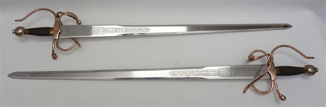 2PC RAPIER SWORDS MADE IN SPAIN (1 of 7)