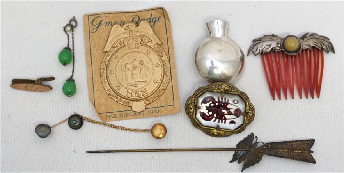 8 PC VINTAGE / ANTIQUE JEWELRY 14k + (1 of 6)