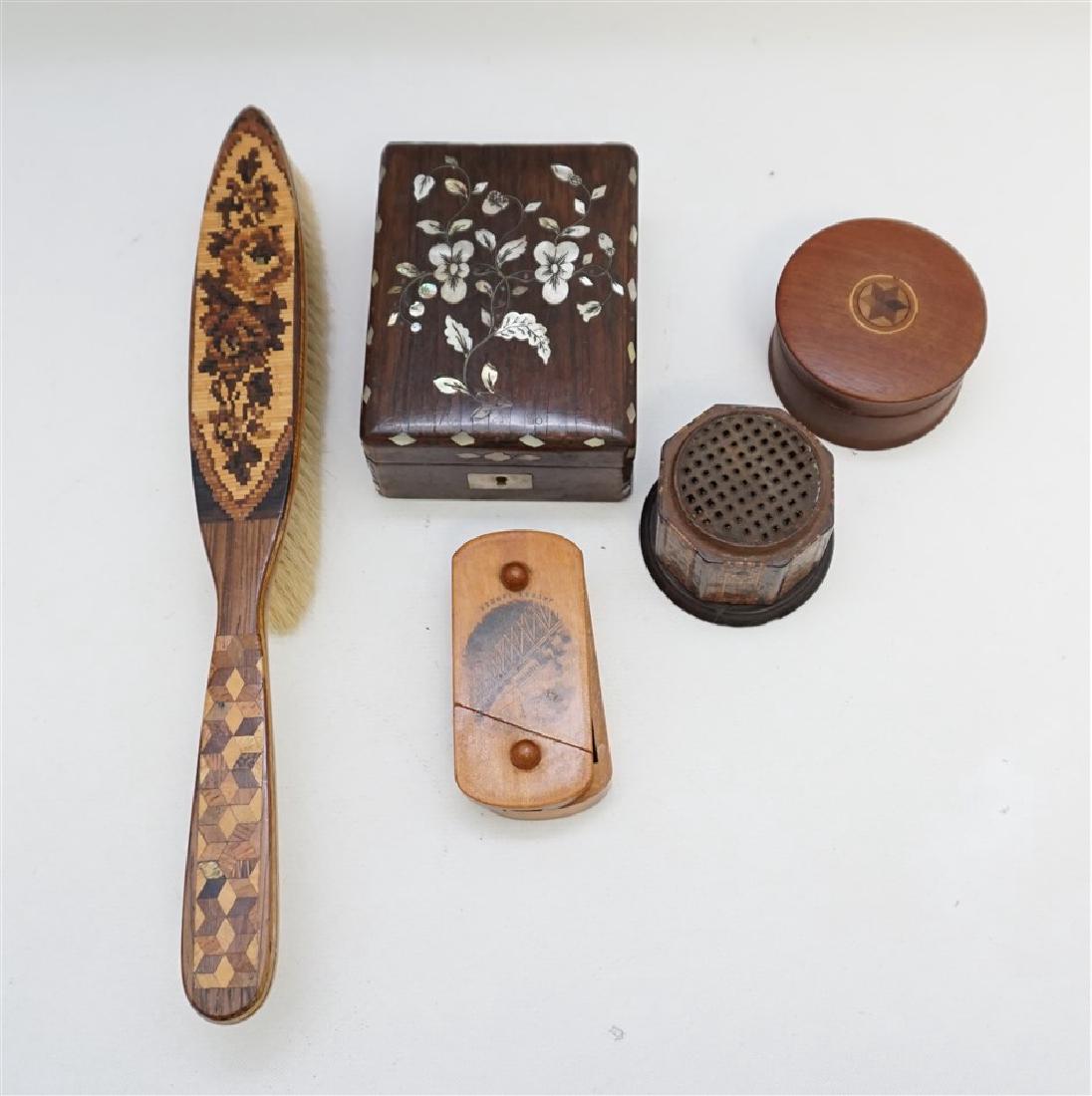 5 pc TUNBRIDGE WARE AND MORE (1 of 7)
