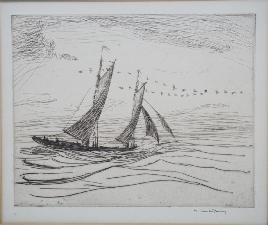 WILLIAM DRURY DRYPOINT BLOCK ISLAND (1 of 8)