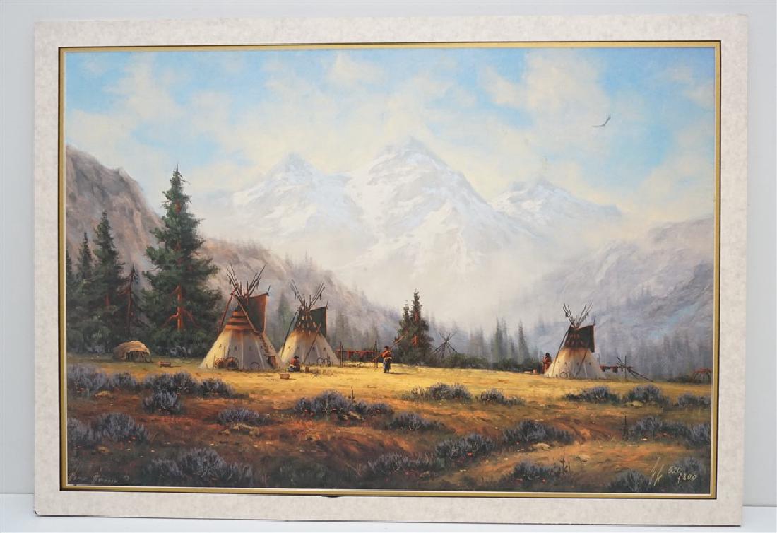 HEINIE HARTWIG INDIAN CAMP LTD ED SIGNED (1 of 8)