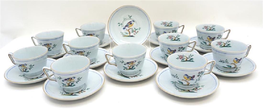 23 PC SPODE QUEEN'S BIRD CUPS & SAUCERS (1 of 9)
