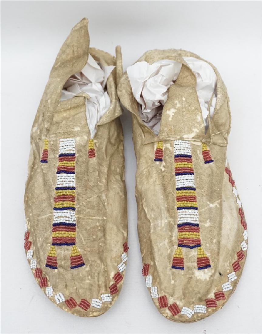 ARAPAHO BEADED MOCCASINS (1 of 8)
