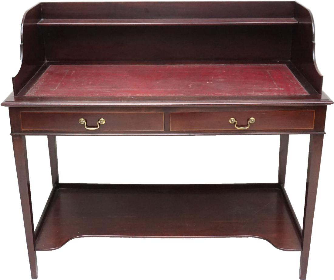 GEORGIAN MAHOGANY WASHSTAND / DESK (1 of 10)