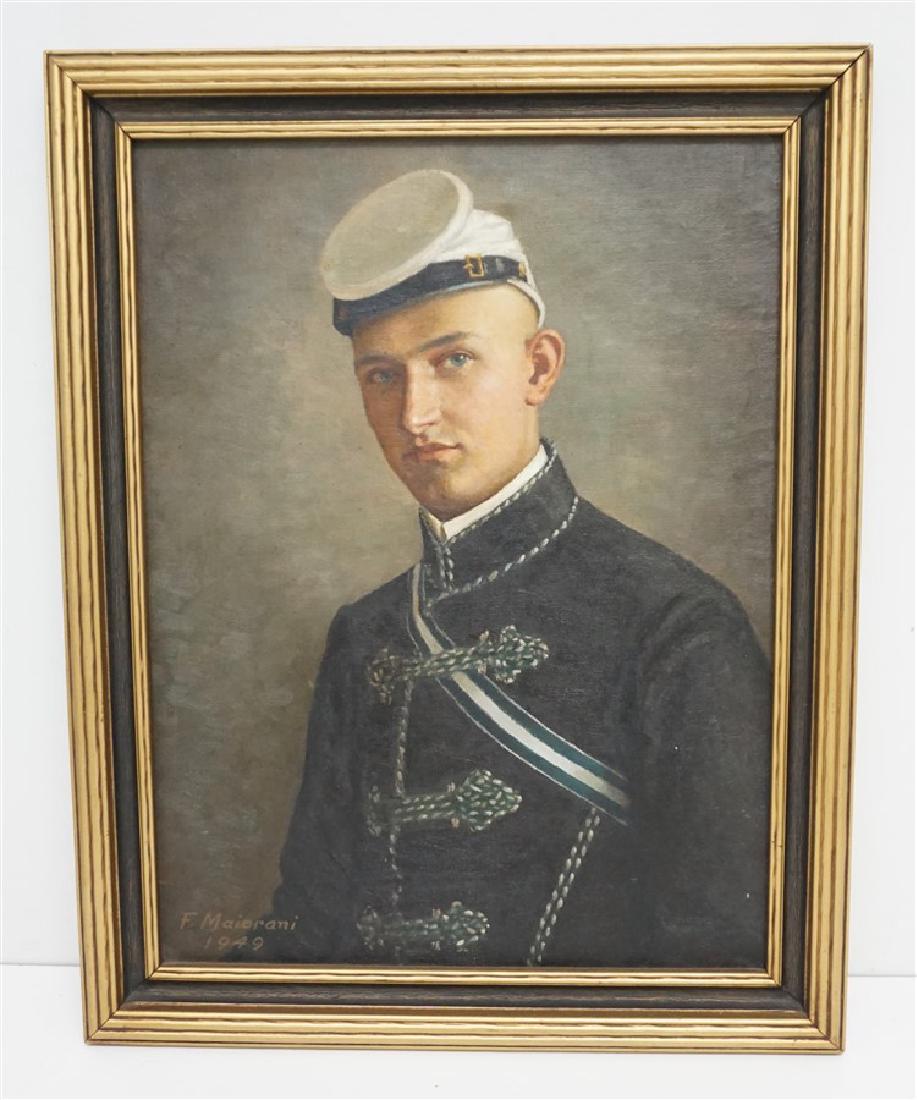 GERMAN PORTRAIT OIL ON CANVAS (1 of 8)