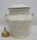 ANTIQUE SEMI VITREOUS LARGE CHAMBER POT SLOP JAR - 12