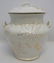 ANTIQUE SEMI VITREOUS LARGE CHAMBER POT SLOP JAR