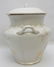 ANTIQUE SEMI VITREOUS LARGE CHAMBER POT SLOP JAR - 5