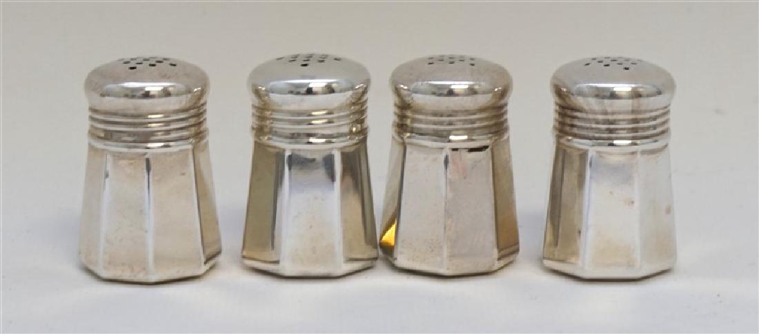 4PC GORHAM STERLING INDIVIDUAL SALT SHAKERS (1 of 5)