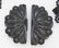 6 PC ENGLISH VICTORIAN JET JEWELRY - 5
