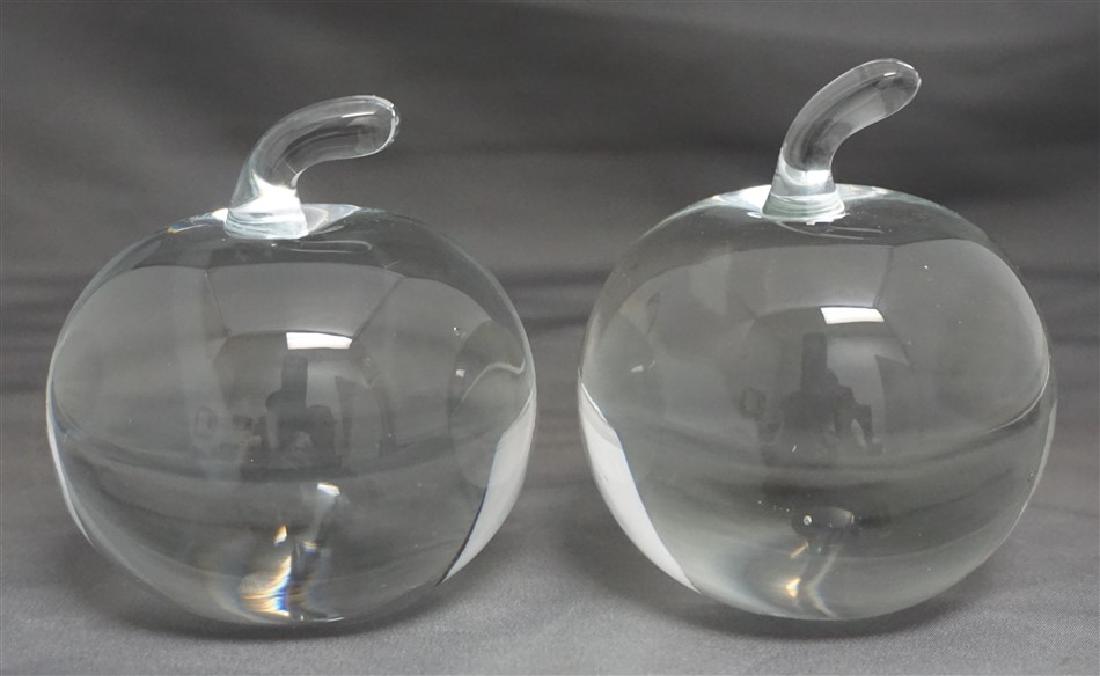 2 CARTIER APPLE PAPERWEIGHTS (1 of 7)