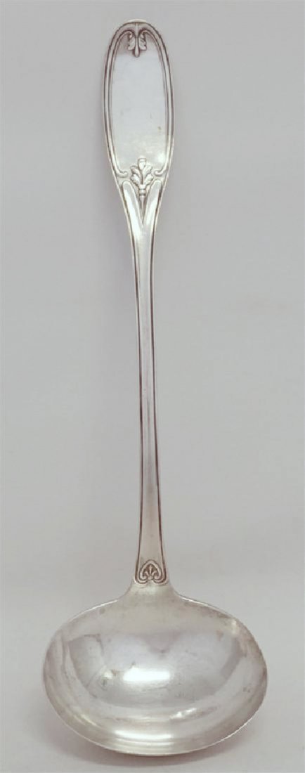 LARGE SOUTHERN COIN SILVER HAYDEN & WHILDEN LADLE (1 of 8)