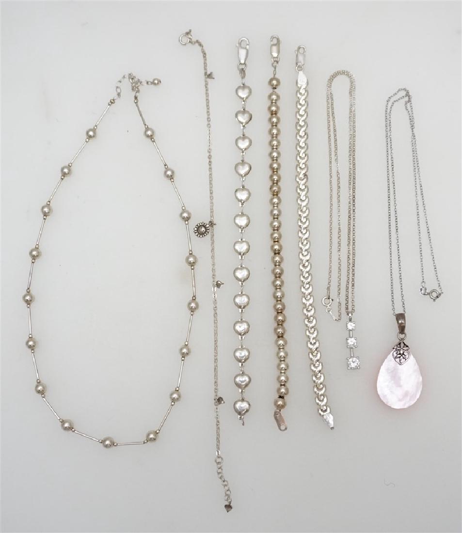 7 PC STERLING SILVER JEWELRY (1 of 5)