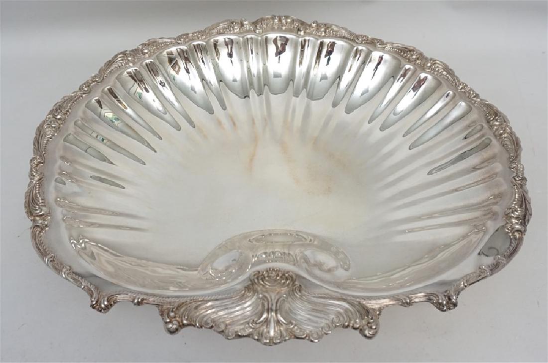 LARGE BLACKINTON BALL & CLAW FOOTED SHELL TRAY (1 of 10)