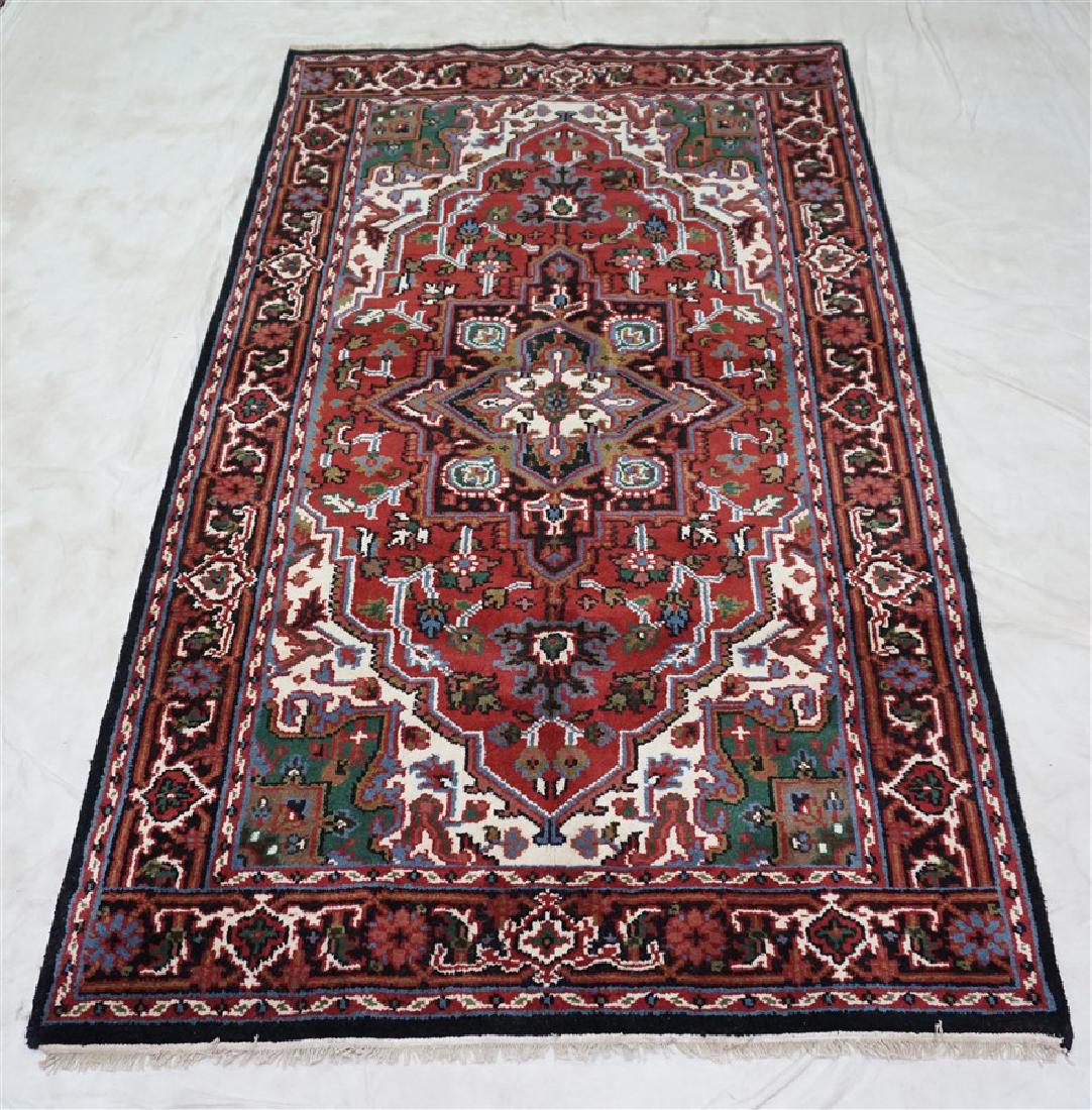 HAND KNOTTED HERIZ RUG 8 FT (1 of 8)