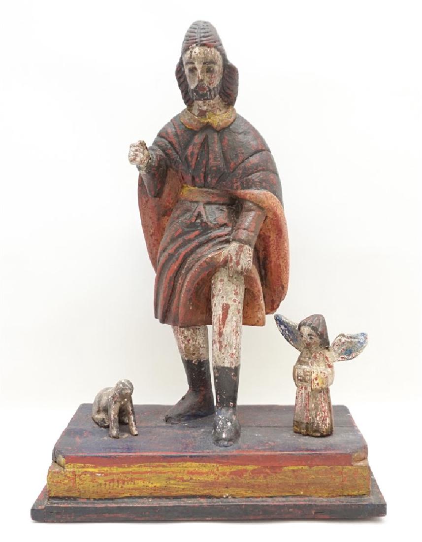 SAN ROQUE COLONIAL SANTOS PATRON SAINT OF DOGS (1 of 10)