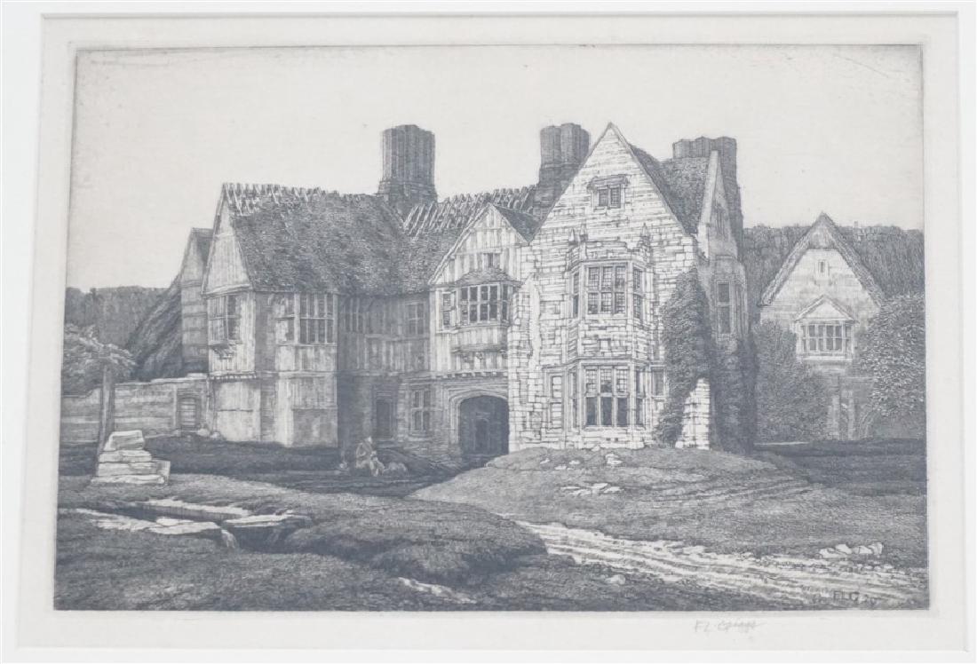 FREDERICK GRIGGS 1929 ETCHING MAYPOLE INN (1 of 8)