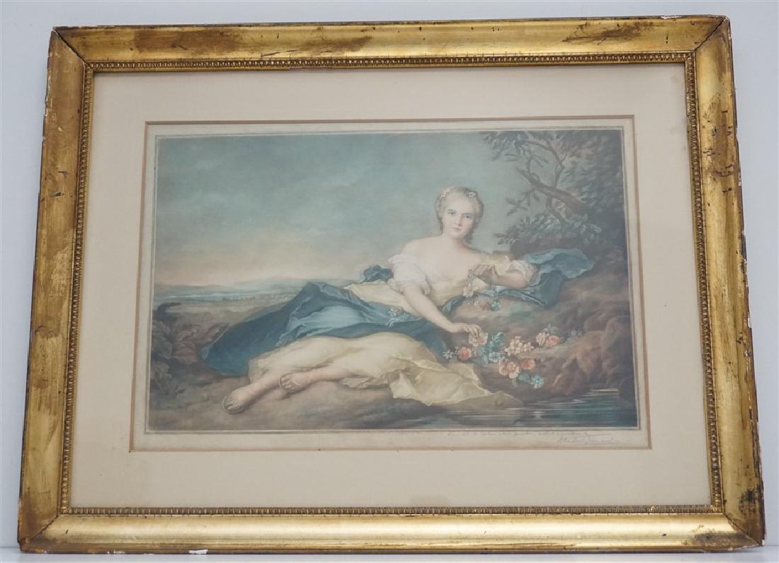 SAMUEL ARLENT EDWARDS 1902 MEZZOTINT (1 of 7)