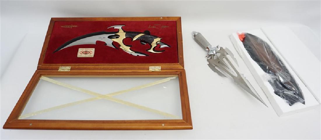 2 GIL HIBBEN UC DAGGERS WITH CASE/ STAND (1 of 7)