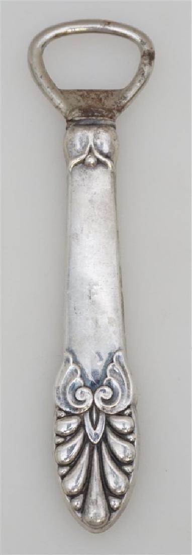 1930s STERLING SILVER BOTTLE OPENER (1 of 7)