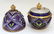 THEO FABERGE CRYSTAL, VERMEIL, STERLING SILVER EGG - 2