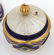 THEO FABERGE CRYSTAL, VERMEIL, STERLING SILVER EGG - 5
