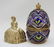 THEO FABERGE CRYSTAL, VERMEIL, STERLING SILVER EGG - 9