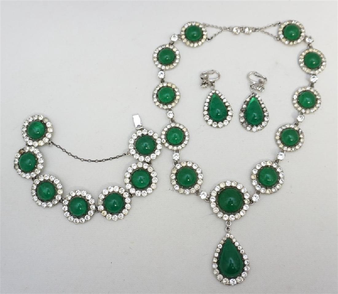 RARE NETTIE ROSENSTEIN PARURE (1 of 8)