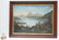 ANTIQUE AMERICAN PRIMITIVE OIL LANDSCAPE - 7
