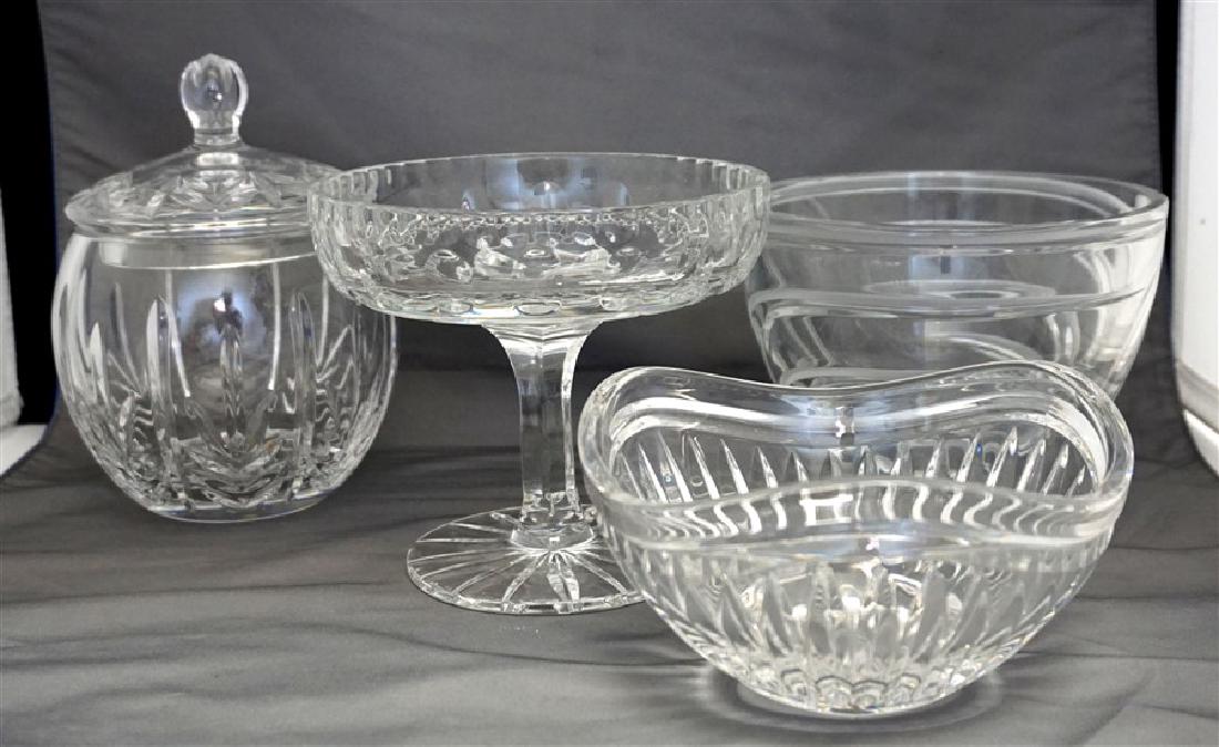 4 CRYSTAL BOWLS WATERFORD + (1 of 9)