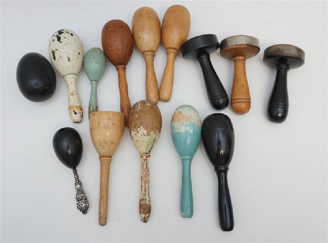 14 ANTIQUE DARNING EGGS (1 of 6)