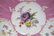 PAIR MEISSEN PINK & BLUE PORCELAIN PLATES - 3