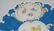 PAIR MEISSEN PINK & BLUE PORCELAIN PLATES - 8