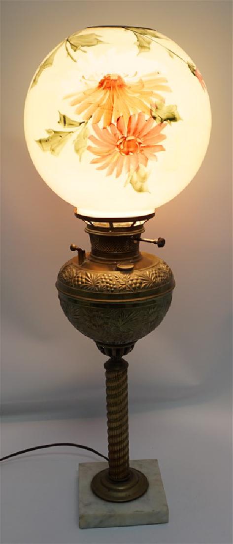 VICTORIAN BRADLEY & HUBBARD LAMP (1 of 8)