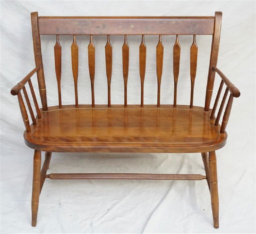 Nichols Stone Stenciled Maple Deacons Bench Feb 25 2018
