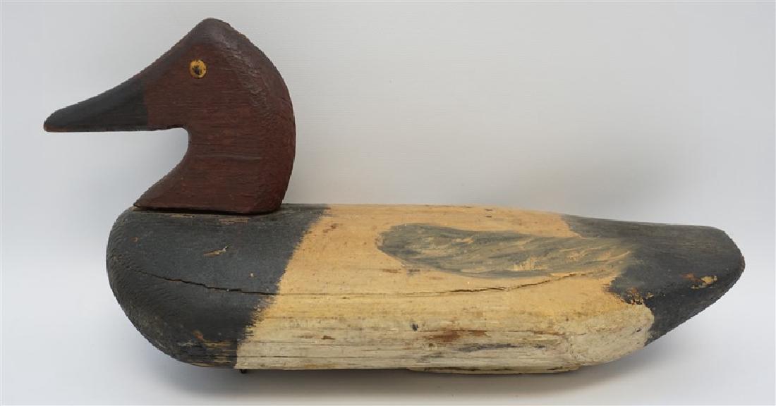 EARLY CANVASBACK DUCK WORKING DECOY (1 of 8)