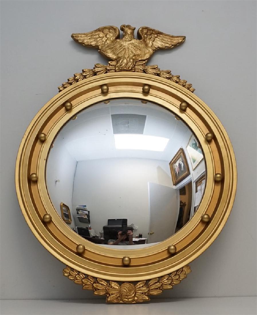 FEDERAL EAGLE BULLS EYE MIRROR 20th c. (1 of 7)