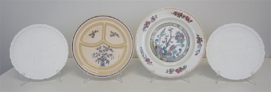 4 FENTON - ENGLISH - SYRACUSE PLATES (1 of 9)