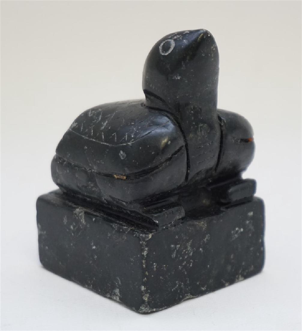 CHINESE HAND CARVED TORTOISE / TURTLE SEAL (1 of 6)