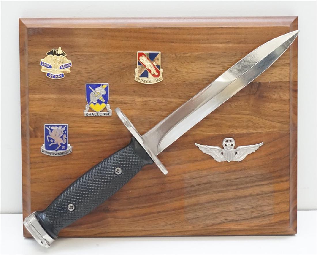 US ARMY IMPERIAL M7 BAYONET MOUNTED (1 of 6)