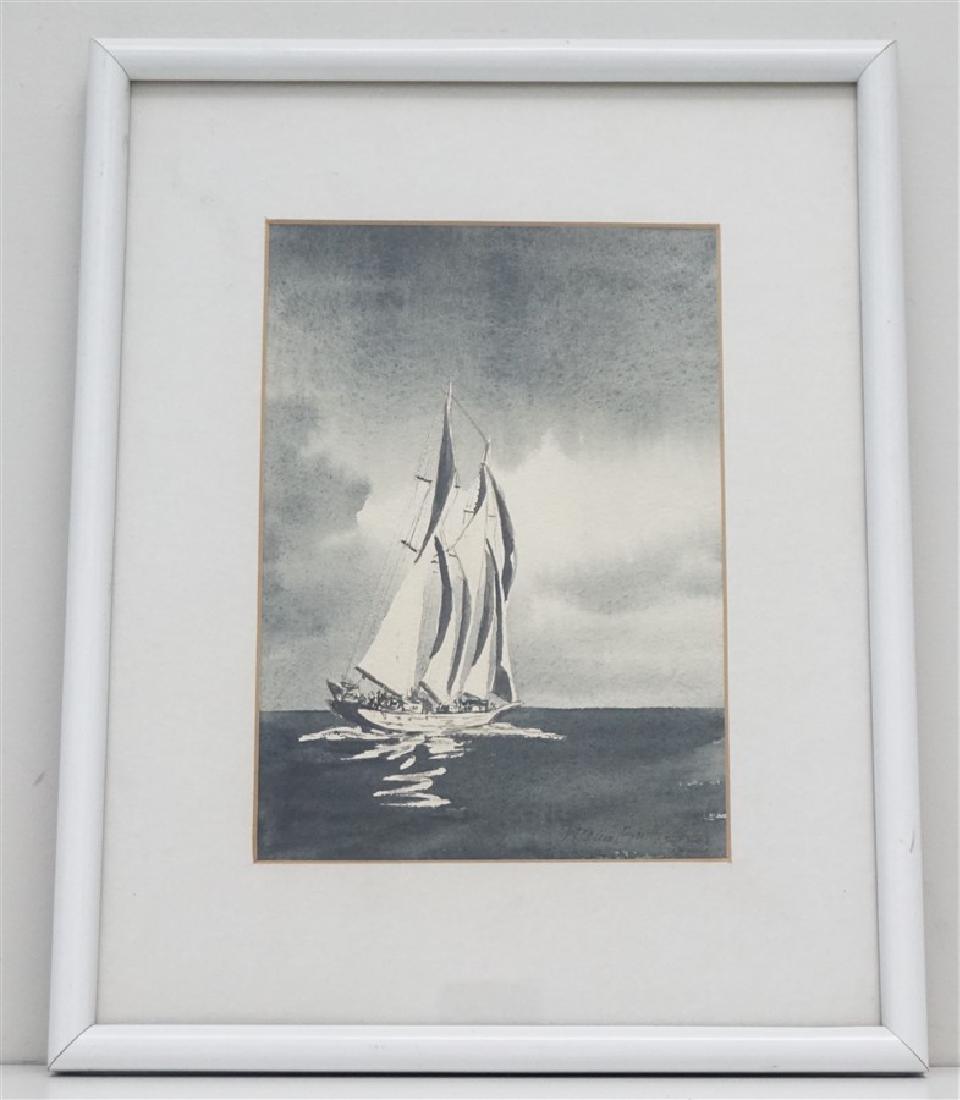 MARION B GUTHRIE (1920-2014) WATERCOLOR (1 of 6)