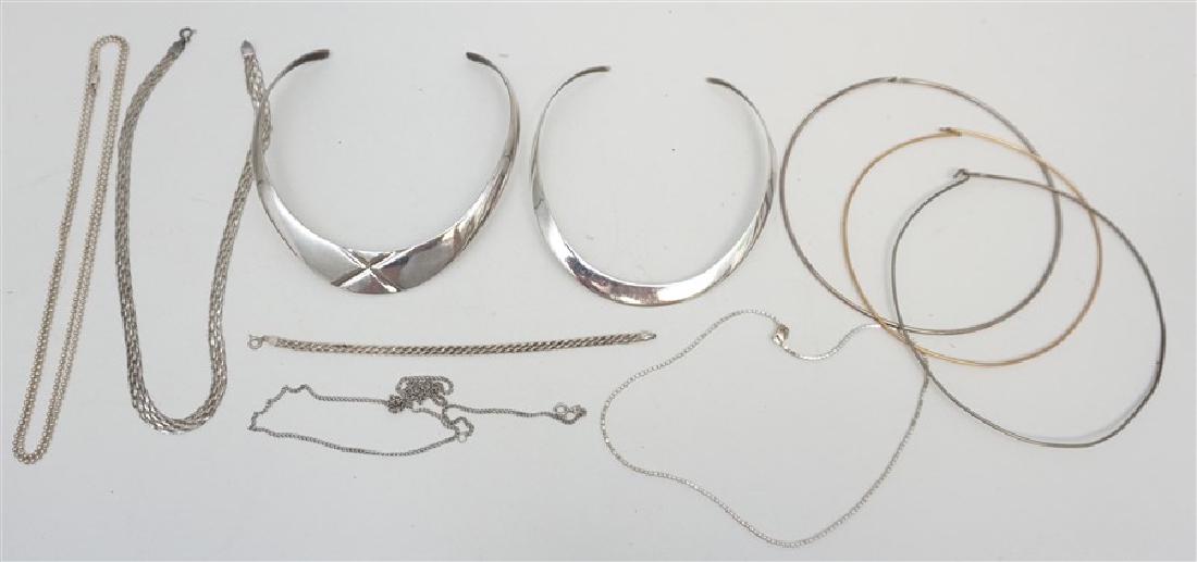 10 PC STERLING SILVER + (1 of 8)