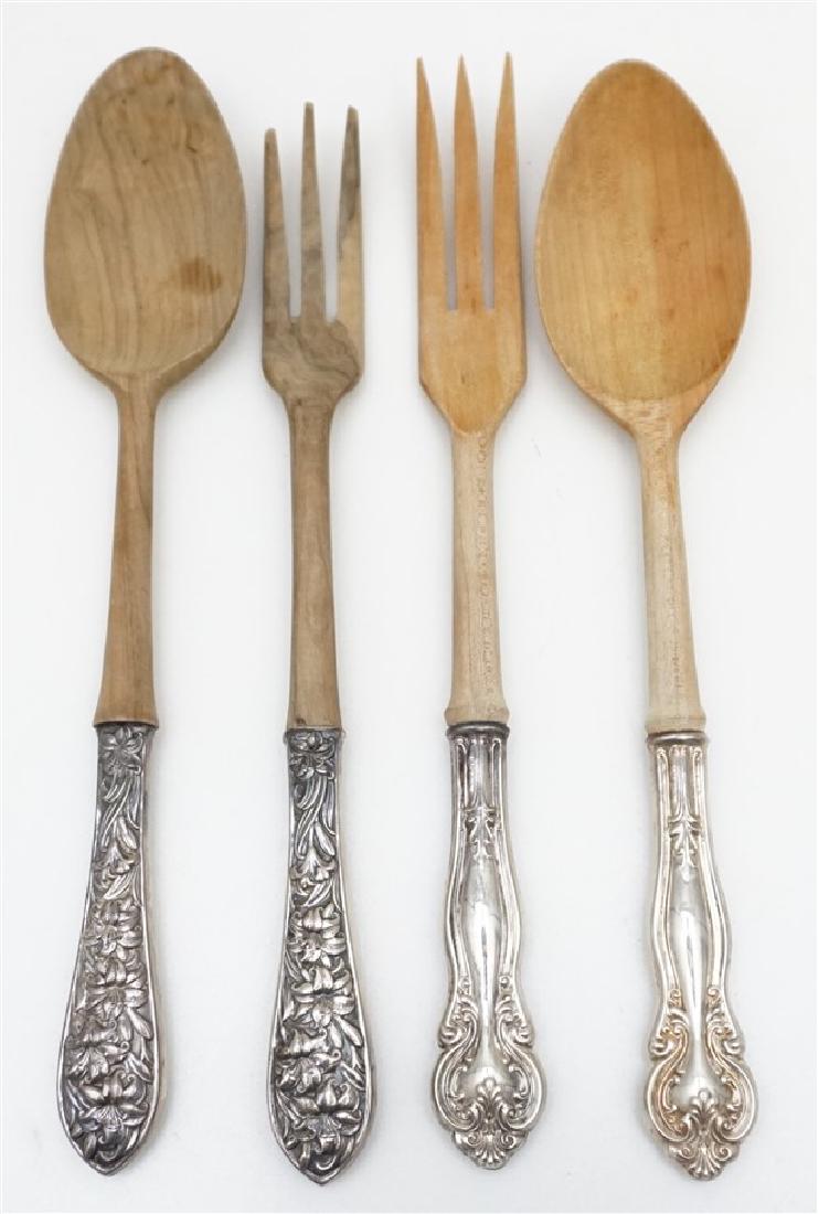 2 AMERICAN STERLING SALAD SETS (1 of 5)