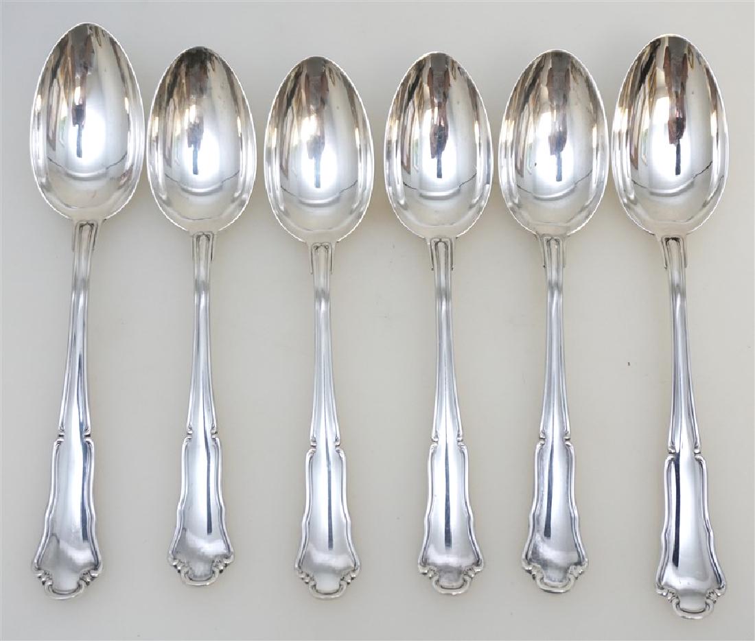 6 BUCCELLATI SAVOY STERLING SPOONS (1 of 7)