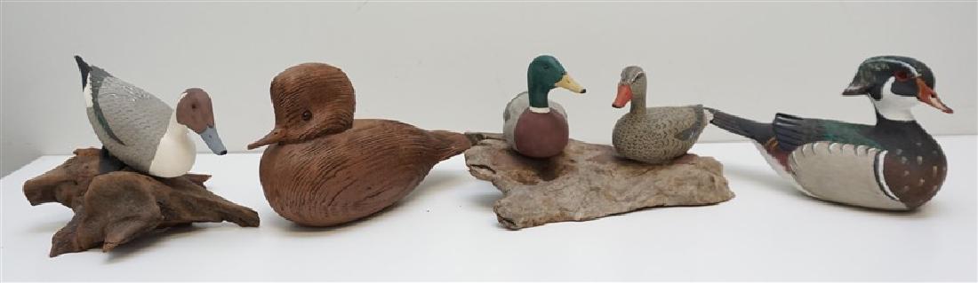 VINTAGE NC ARTIST DECOYS - MIDGETT + (1 of 7)