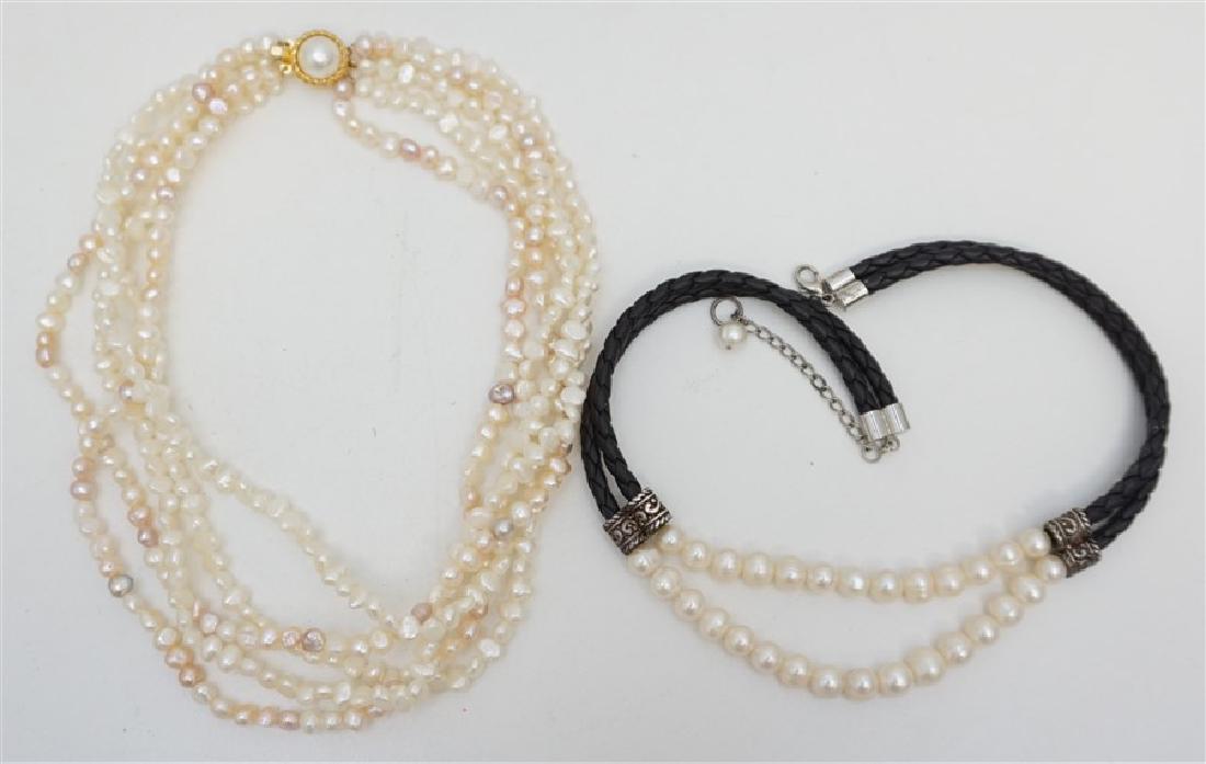2PC FRESHWATER PEARL JEWELRY (1 of 3)