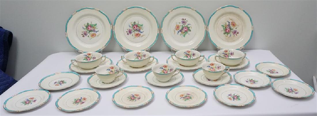 27 PC ENGLISH RIDGWAYS ROSLYN CHINA (1 of 8)