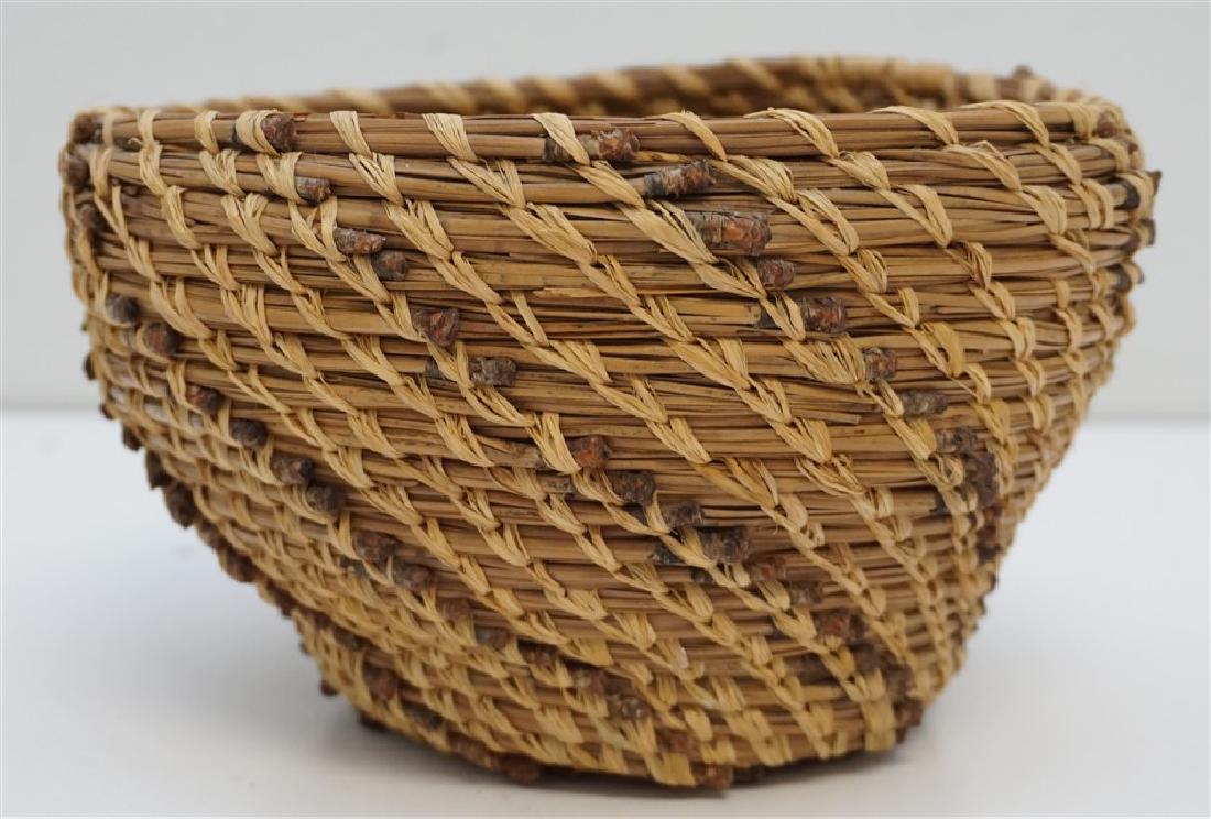 SEMINOLE PINE NEEDLE BASKET 1920 (1 of 6)