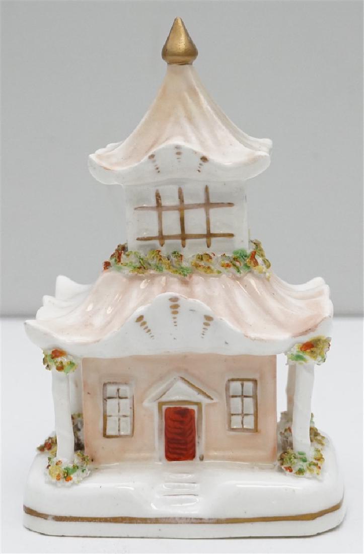 STAFFORDSHIRE c. 1850 PASTILLE BURNER (1 of 6)