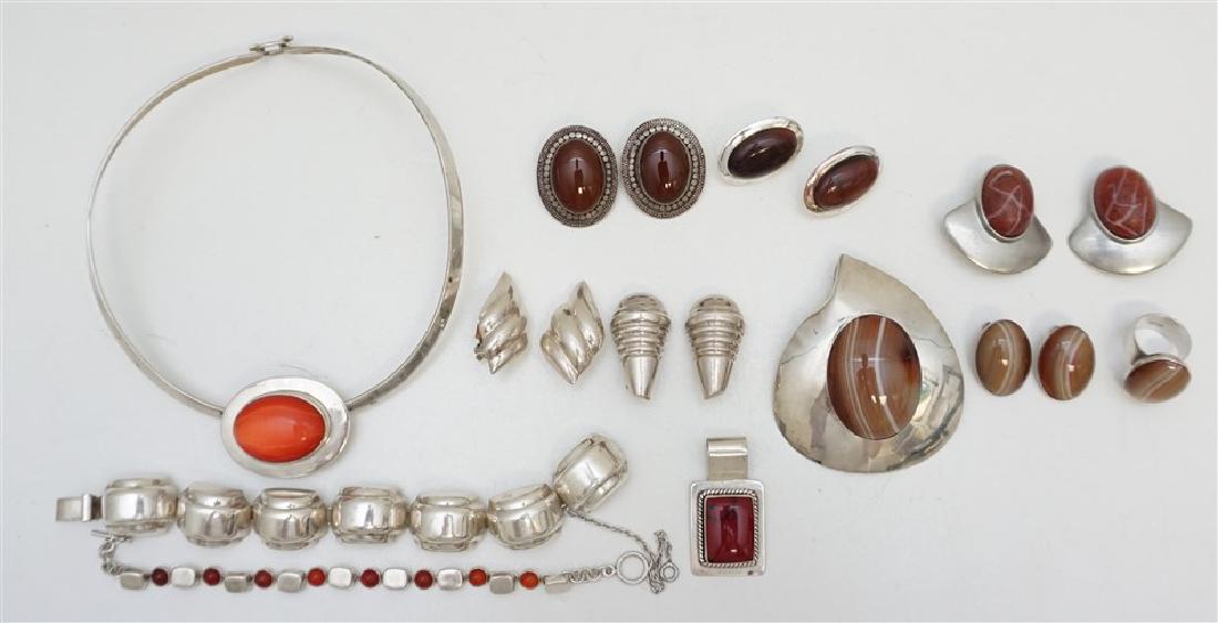 12 PC VTG STERLING TAXCO JEWELRY (1 of 6)